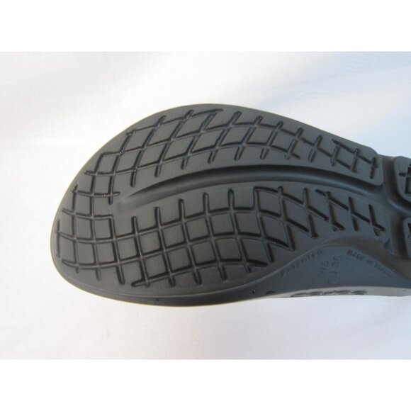 Oofos Oolala Luxe Black Latte Thong Sandals Size US 5 EU 36 - Picture 5 of 11